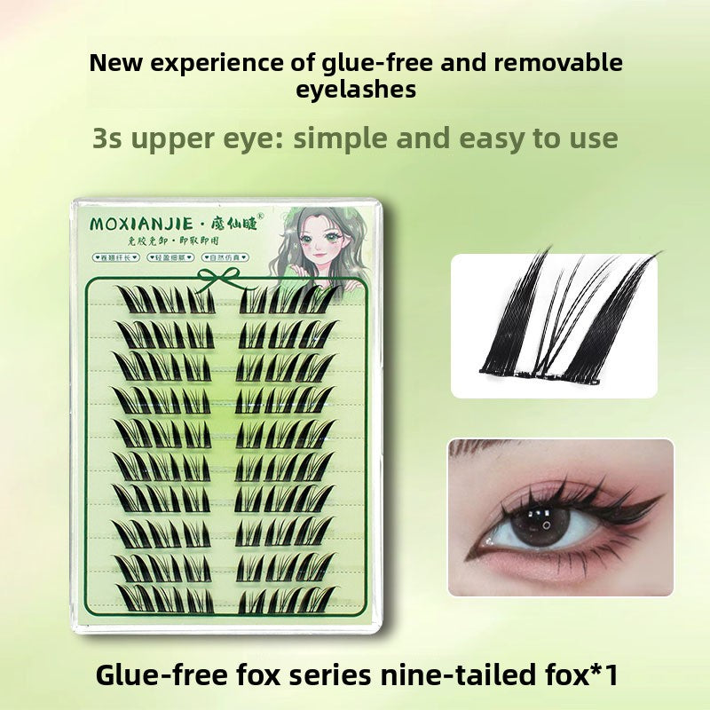 glue-free false eyelashes