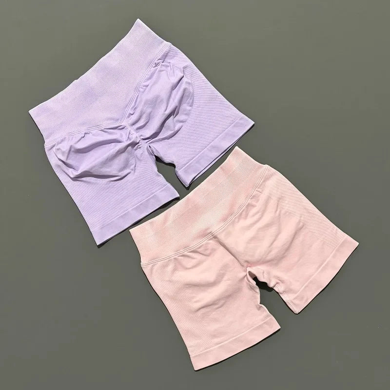 High Waist Workout Shorts