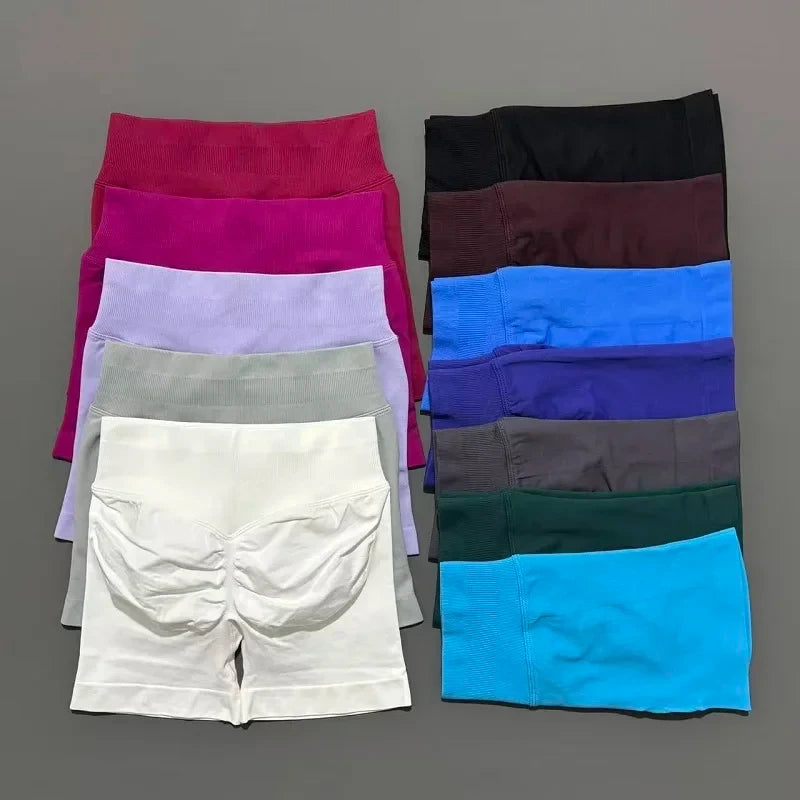 High Waist Workout Shorts