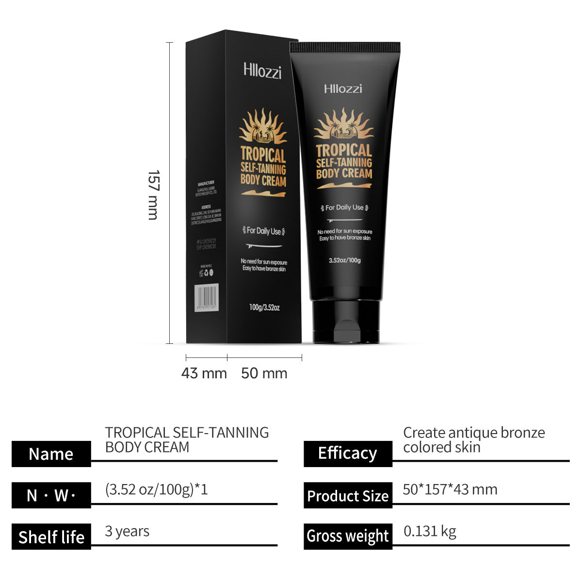 Self Tanning Cream