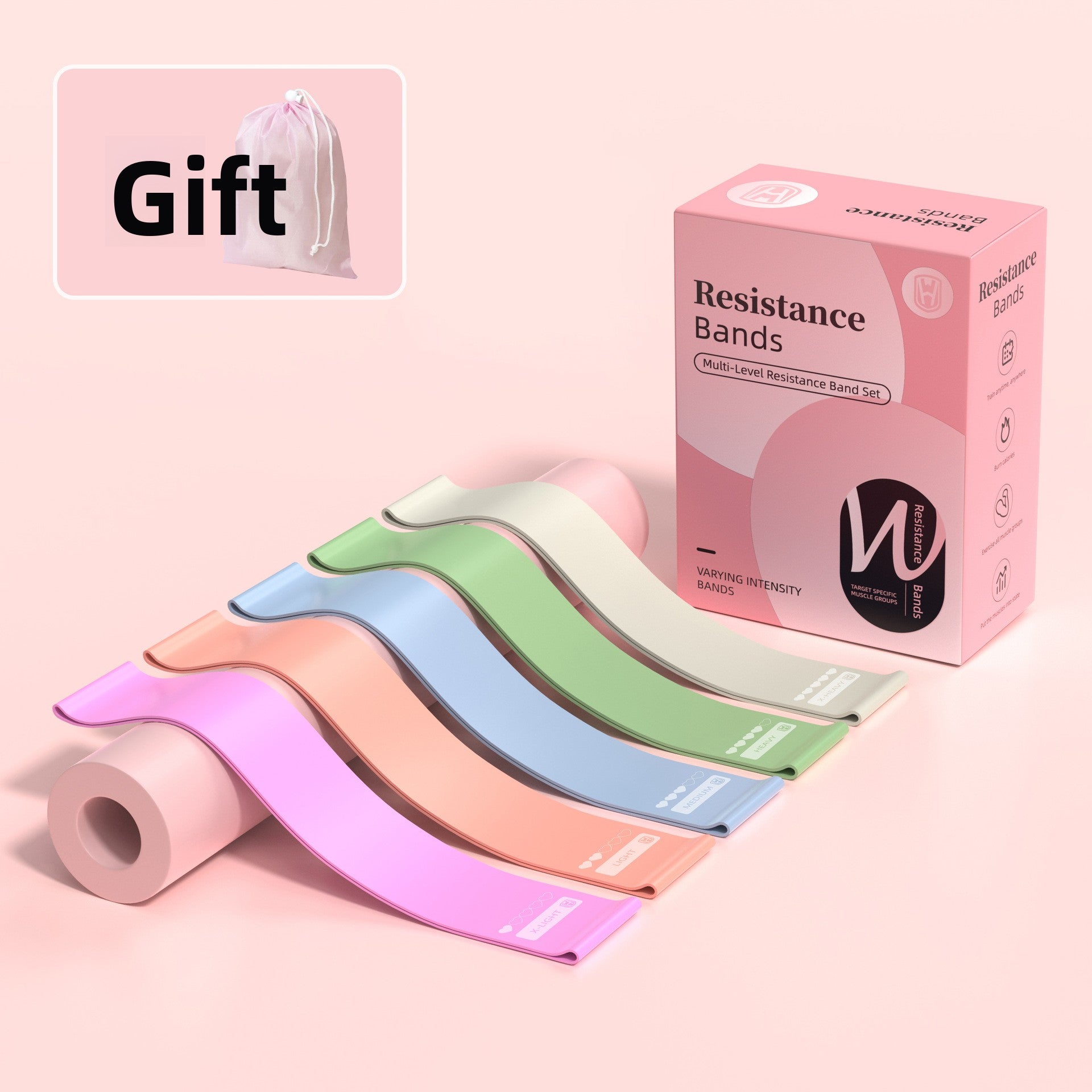 Elastic Fitness Resistance Bands
