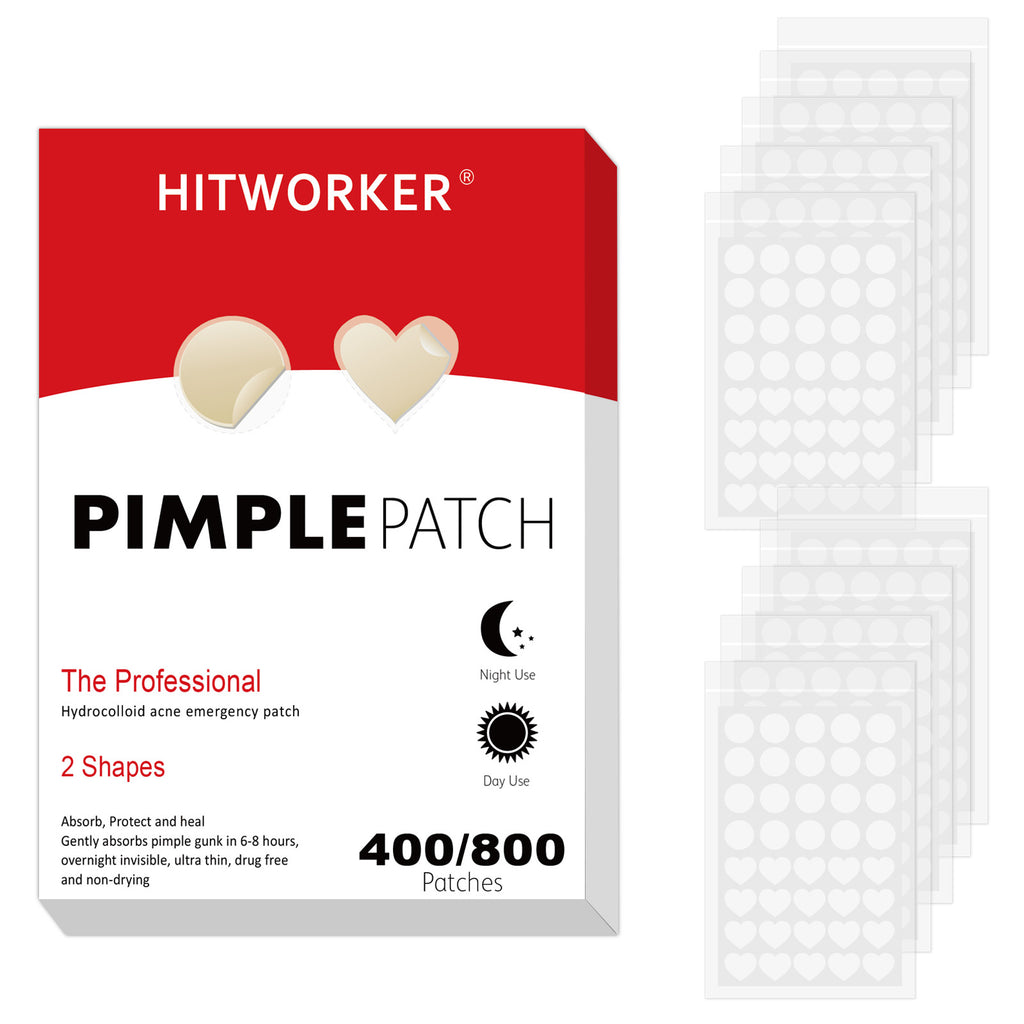 Acne Patches Hydrocolloid Treatment Pimple Patch - Pack of 400/800 patches