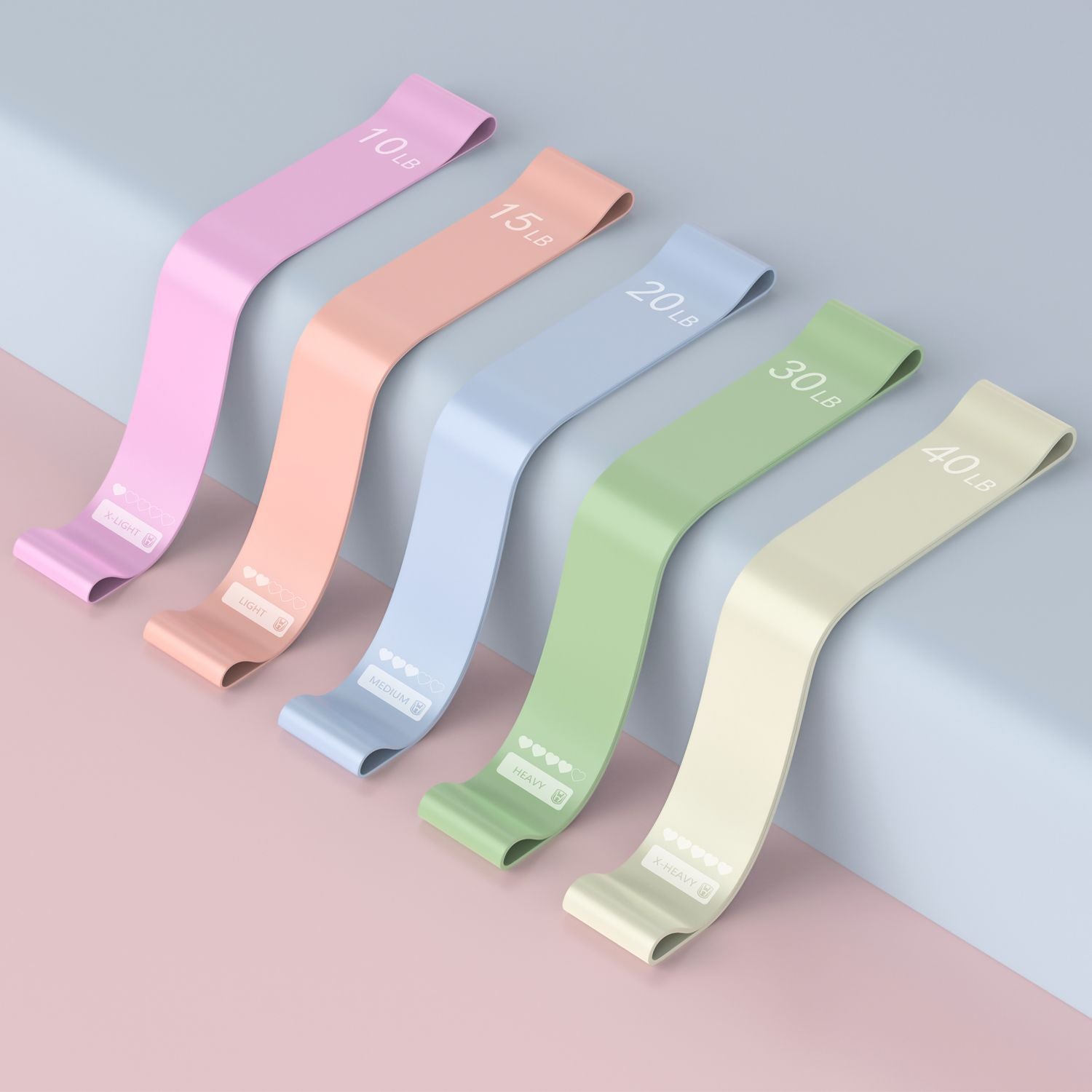 Elastic Fitness Resistance Bands