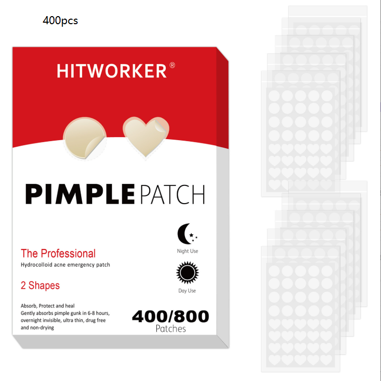 Acne Patches Hydrocolloid Treatment Pimple Patch - Pack of 400/800 patches