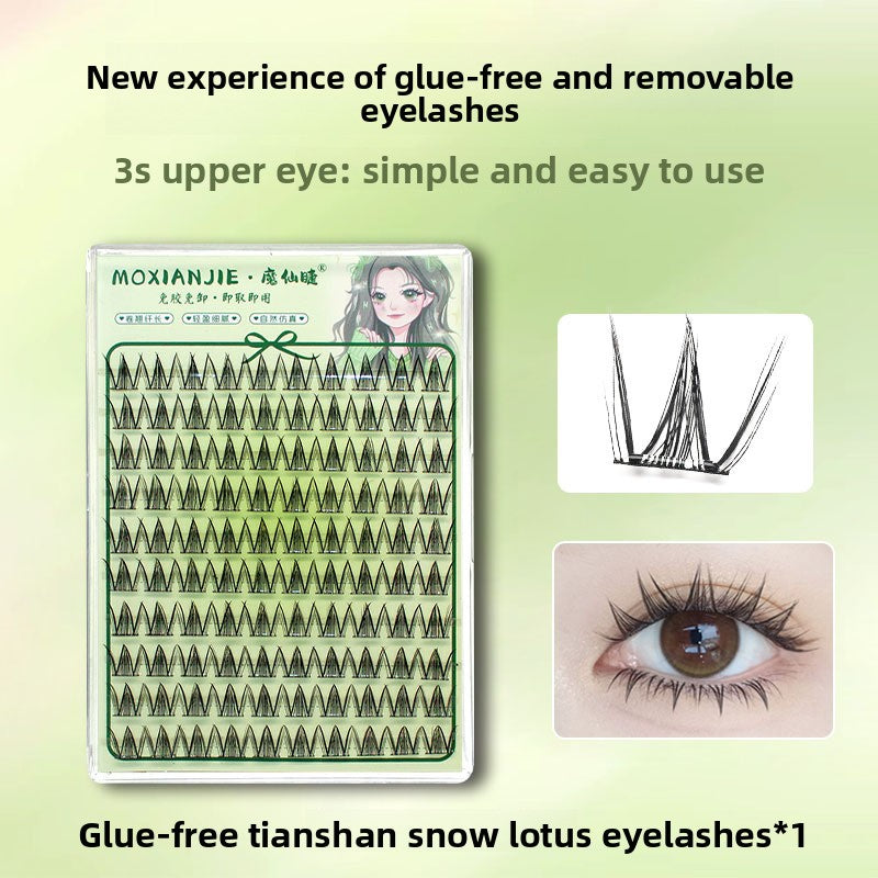 glue-free false eyelashes