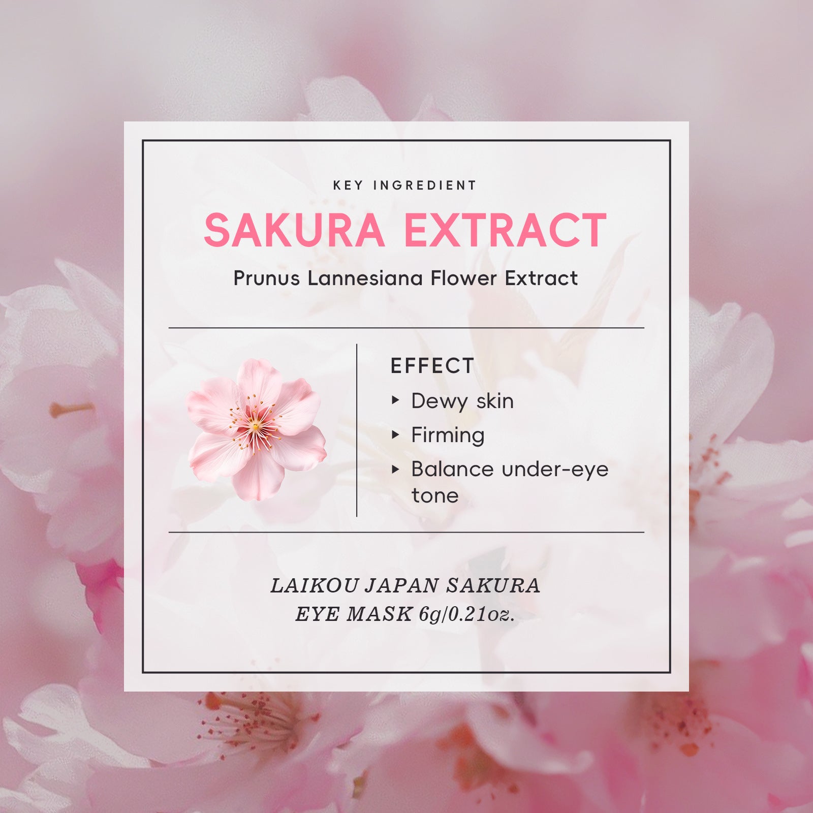 Sakura Eye Mask Hydrating Patches