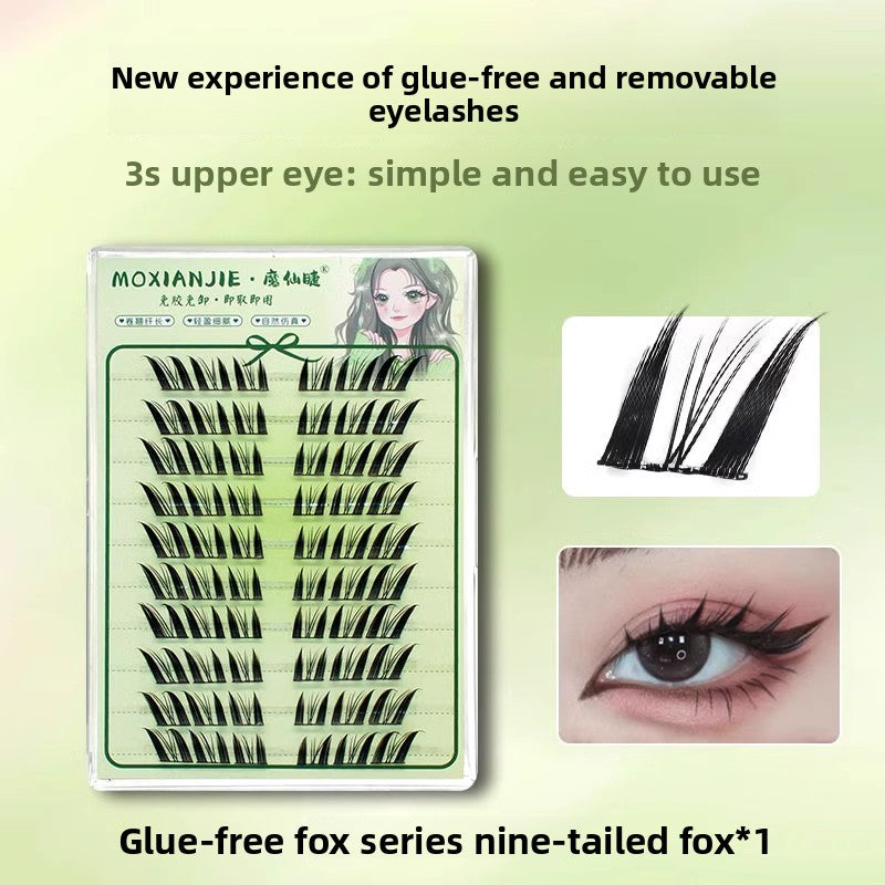 glue-free false eyelashes